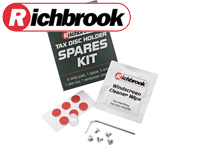 Richbrook Tax Disc Holder Kit di ricambio