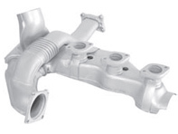 Exhaust Heat Exchanger LEFT. Porsche 964 C2 Tiptronic - 96421103905, 96421104004, 96421103932