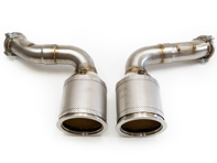 Fabspeed Primary Sport Catalytic Converters. Porsche E3 Cayenne S 2.9L Turbo / Turbo S 2019>> - FS.POR.E3S.SC, PAB25420000, PAB25425210, PAB254800B, PAB254850A - FS.POR.E3S.SC