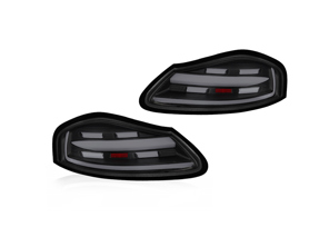 LED-richtingaanwijzerunit achter, Somke-lens. Porsche 986 Boxster - 98663144504, 98663144604, 00004490067 - EU-74-BOX-R-28