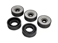 Bearing set of transaxle shaft (rubber bearing + ball bearing central tube) Porsche 928 - 92842101226, 92842101218, 92842101220, 92842101214, 928421012DX, 928421012CX