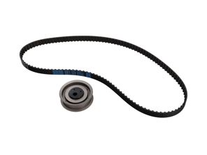 Distributieriem met spanrolset. Porsche 924 / 924 Turbo - 026109243F, 056109119A - GT35701, 530016210