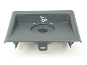 Centre console switch cover. single rotary switch type Porsche 964 - 964552071031DB, 964 552 071 03 1DB, 964-552-071-03-1DB, 964.552.071.03.1DB