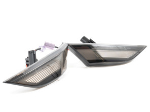 Répétiteurs latéraux Rennline LED transparents. Porsche 991 / 981 / 718 - 99163125505, 99163125506, 99163125605, 99163125606
