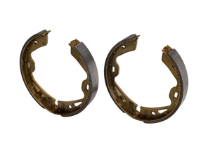 Ganasce freno a mano (set da 4). Porsche Panamera 970 / 981 Boxster / 981C Cayman / 991 Carrera - 97035299300, 97035299301, 97035299302, 298698533, 971698533, 971698533C, 971698533E, 971698533AA, 971698533D, 9Y0698533A, 9Y0698533AA, 97035299303, 971698533A, 971698533B, 10990.155.5 - 10990.155.5