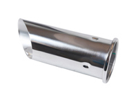 Exhaust tail pipe, Chrome. Porsche 911 / 914 - 90111124501, 1620705700 - 1620705700