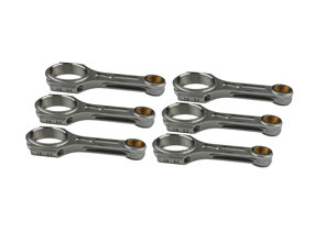 Jeu de 6 bielles en acier forgé. Porsche 991.2 turbo - 9A110300670, 0PB105393D - IRPR379