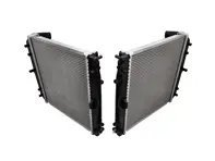 Kühler für Wasserkühlflüssigkeit. Porsche 996 / Boxster 986 (OE-Teile-Nr. 99610613151 / 99610613251) - 8MK376714291, 99610613151, 99610613151, 99610613150, 8MK376713791, 99610613251