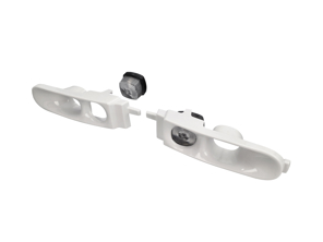 Front air duct with position light set. Porsche 993 - 99363198000, 99363198001, 94463190500, 99363108100, 99363108200