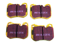 EBC GELBE Bremsbeläge „Fast Road“ vorn. Porsche 928 / 944 (OE-Ref. 94435195102) - 94435195102, 94435195103, 95135195104, 94435195104, 477698155, 92835194200, 92835195100 - DP4345R