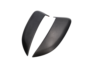 后翼通风口盖套件干碳纤维。保时捷 718 Cayman GT4 / GT4 RS - 982853241G2X, 982853241AG2X, 982853242G2X, 982853242AG2X, 982853211CA3G, 982853212CA3G, 982853211BOK1, 982853212BOK1 - SRRSAICV