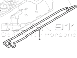 Kleppendeksel pakking cilinder 1-4. Porsche 955 Cayenne - 94810593103, 251.450