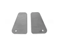 Sicherungsblech Batteriespannfedern. Porsche 356 1955-63 - 64461115300 - PP114F, P114F