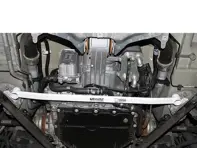 Rear lower strut brace. Porsche 981 Cayman