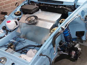 Design del bocchettone centrale del serbatoio del carburante per modelli retrò e datati. Porsche 964 in alluminio - 96420102100, 96420102101, 96420102102, 96420102103, 96420102104