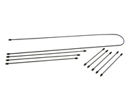 Set di 9 tubi freno in metallo. Porsche 911/912 1969-1976 - 90135560400, 90135560401