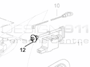 Rosa guida flap benzina Wing. Porsche 996/986/987/987C - 99762450500, 99762450501