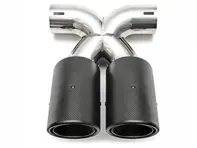 Exhaust Tail Pipe Carbon Fiber. Porsche 981 Boxster Spyder / 981C Cayman GT4 - 98111136160, 98111136161