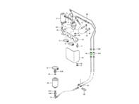 Brandstofleidingconnector. Porsche 924 / 944 1976-91 - 477209161