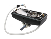 Fog lamp unit Front, without glass. Porsche 911 1984-89 - 91163120300, 91163120400, PCG631205N