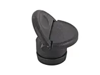 发动机舱装饰锁扣，缎黑色。保时捷 986 / 987.1 / 987.2 Boxster 1997-2012 - 9865513390001C