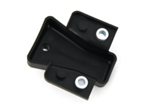 Water drip pan rear lid lock. Porsche 924 / 944 / 968 - 477827541