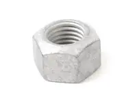 Shock absorber hex nut, self-locking, M12 (Air Suspension type). Porsche Macan - N10028910