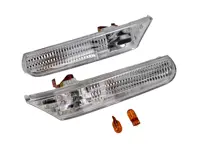 Cristal repetidor lateral, Transparente. Porsche 996 / Boxster 986 - 99663103301, 99663103401, 99663104301, 99663104302, 99663104401, 99663104402, 99663104403, 99663104303