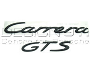 „CARRERA GTS“ Heck-Emblem, SCHWARZ. Porsche 997 MK II - 99755903705