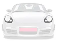 前灯罩。保时捷 987 Boxster / 987C Cayman 2004 - 2009 - SB219