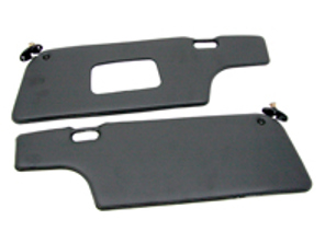 Kit Visiere Parasole Sinistro e Destro. Porsche 911 1969-89 Coupé con guida a destra - 91173133002, 1689800210, 911798032, 91173103208, 91173103129, 1689800216, PCG73103202, PCG73103102, 91173103102, 96473103100CA9, 91173103202, 96473103200CA9