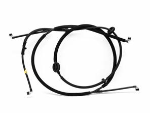 清洗喷嘴软管。适用于保时捷 971.1 / 971.2 Panamera 2017-2024 款 - 97195566300, 971955663, 971955663C