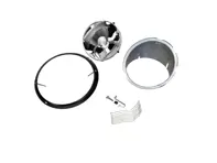 Kit de phares, kit séparé, avec bordure noire, sans verre. Voitures Porsche 911 69-83 LHD (Left hand drive) - 91163111300