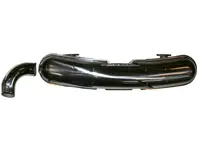 Marmitta di scarico / Silenziatore posteriore con approvazione TUV. Porsche 911 1984-89 - 92.512SL, 92512SL, 93011104300, 1620603700 - 1620603700