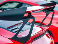 Heckflügelaufsätze aus Billet-Aluminium Porsche 991 GT3 RS - 99151268190, 99151268290, 99151268191, 99151268291, 99151268171, 99151268271
