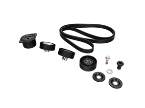 适用于手动保时捷 996/ Boxster 987/ Cayman 987 / 997 的滑轮和传动带套件 - 99710211700, 99710211800, 99710211900, 99610215166, 99710226000