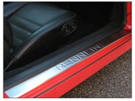 Rennline Edelstahlplatten-Set mit Logo RENNLINE. Porsche 944/924/968 - SP11