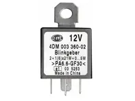 Flasher relay. Porsche 928 / 944 / 968 - 92861513100, 4DM003360021, 4DM003360027, 4DB 001 887-041, 4DB001887041 - V15-71-0023