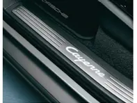 Side sills trims Stainless Steel, Illuminated. Porsche Cayenne 955 / Cayenne 957 - 95504480000 - 95504480000