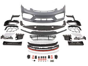 Kit conversione paraurti anteriore per Porsche 981 a 718 GT4 RS - 98150501060, 98150501061, 98150501062, 98150501063, 98150501050, 98150501051, 98150501052, 98150501053, 98150501054, 98150501055, 98150501057, 98150501056