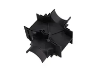 Heizluft-Steuerkastenhälfte. Porsche 911 - 91157104907, 91157105007, 90157104932, 90157105032, 91157104901, 91157104903, 91157104905, 91157105001, 91157105003, 91157105005, 91157105006 - 901 571 050 32 CENTRE