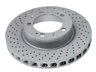 Brake disc rotor, Front. Standard Coat Z. Porsche 993 C2 / C4 (OE Part No 99335104301 / 99335104401) - 460.1520.20, 460.1521.20, 99335104301, 99335104401 - 460.1520.20, 460.1521.20