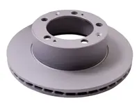 Brake disc rotor Front. Porsche 944 / 944S Cars with ABS (282mm Disc) Standard Coat Z - 460.1518.20, 94435104105, 5941 - 460.1518.20