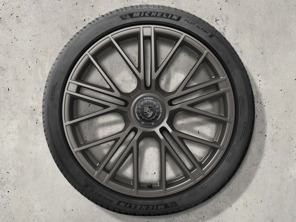 Jantes alliage 21" Panamera Turbo S et pneus hiver Porsche d'origine - 976044600Q