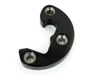 Door lock sticker plate (3 hole). Porsche 356A / 356B / 356C - 64453170101, 64453170201