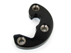 Stickerplaat deurslot (3 gaten). Porsche 356A / 356B / 356C - 64453170101, 64453170201