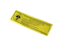 Aufkleber Motorsteuerung. Porsche 911 - 91100650101