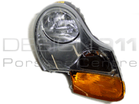Headlamp Amber. Porsche 986 Boxster >>2002 - 98663103111, 98663103211, 98663113111, 98663113211