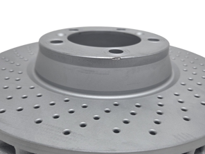 DAMAGED Brake Disc Rotor Standard Coat Z FRONT LEFT. Porsche 996 / 997 / 991.2 / 992.1 / 718 Boxster / Cayman - 99635140904