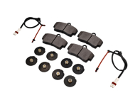 REAR Brake pads, sensors, shims kit Porsche Boxster 986 S 3.2L Brembo - 98635293911, 98661236501, 99635208600, 99635208602